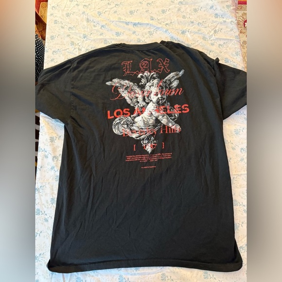 Black Los Angeles Angel T-Shirt - Picture 6 of 6